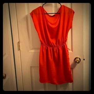 Burnt orange dress